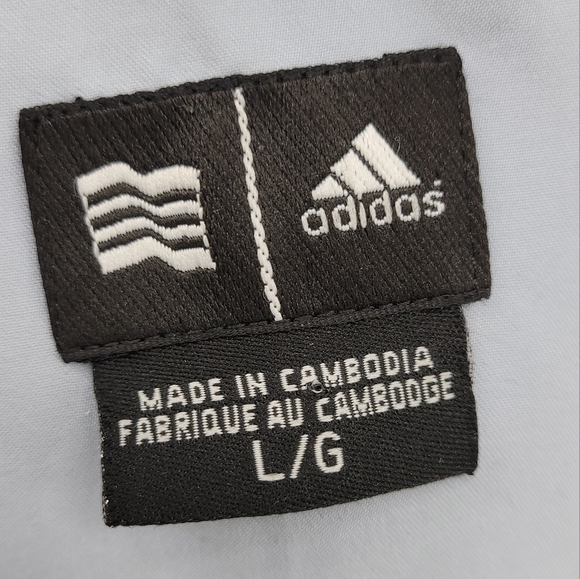 Adidas Womens Quilted Pattern Zip-Up Vest Size L - Picture 11 of 11